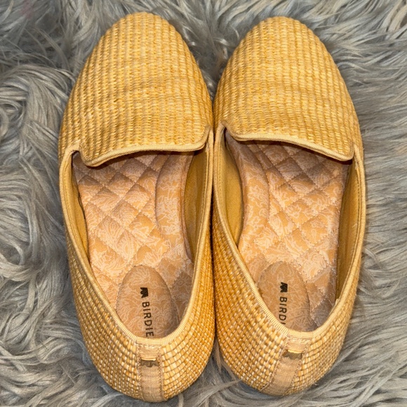 EUC Birdies Starling Raffia Flat Maize Size 9.5 - Picture 5 of 10
